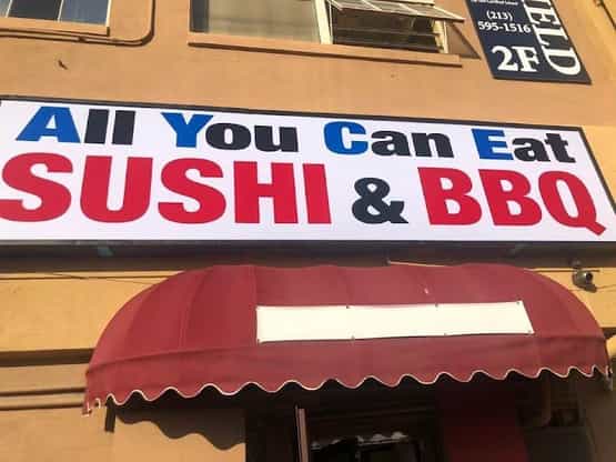 All You Can Eat Sushi & BBQ, Los Angeles, CA